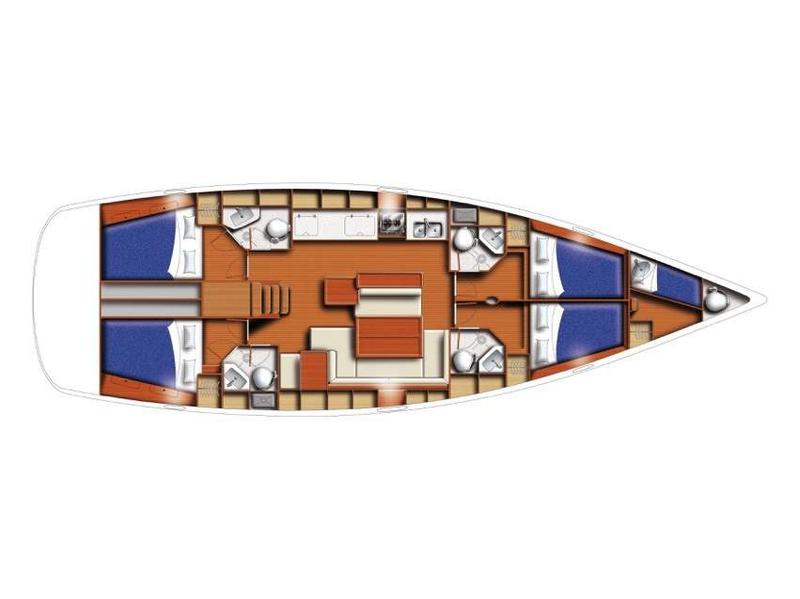 Book yachts online - sailboat - Oceanis 50 Family - Kookoo - rent