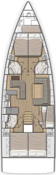Book yachts online - sailboat - Oceanis 51.1 - Bluescape II - rent