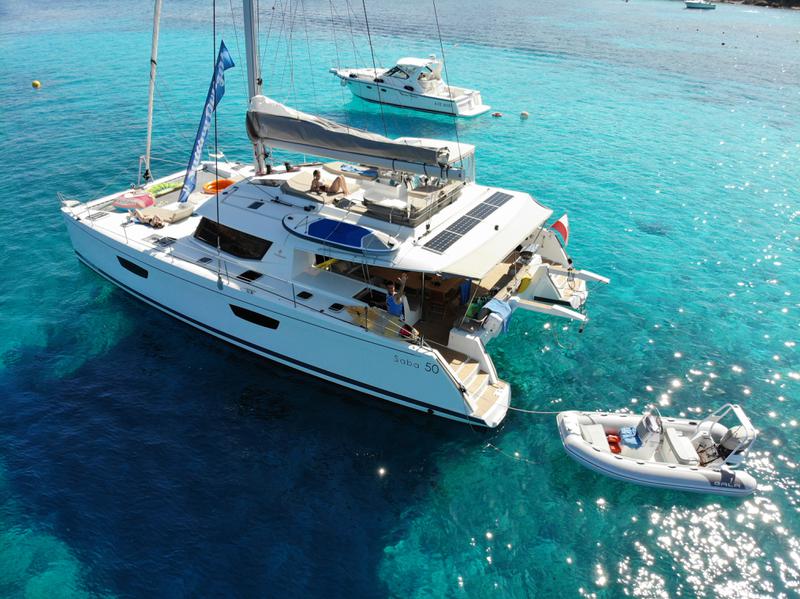 Book yachts online - catamaran - Saba 50 [8 CAB] - Lamela LA - rent