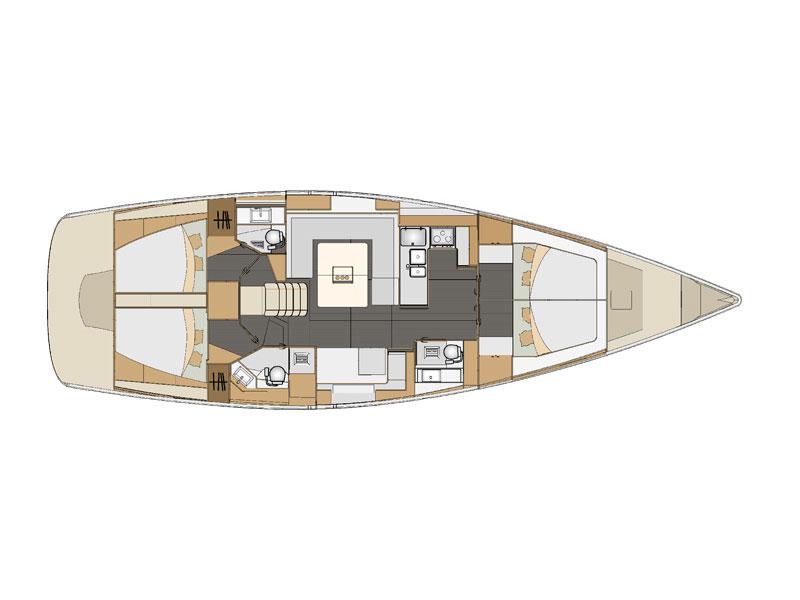 Book yachts online - sailboat - Elan 494 Impression - Marina - rent