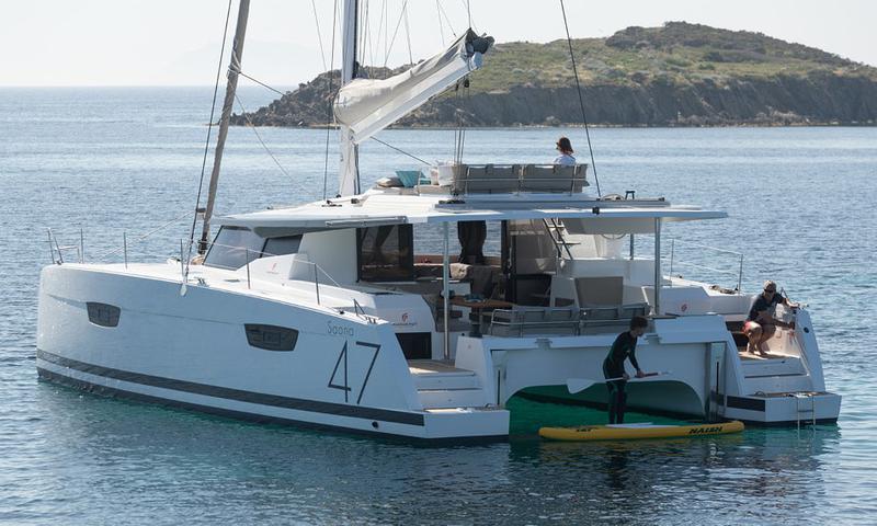Book yachts online - catamaran - Saona 47 - ES-A/C, Gen, Water-maker - rent