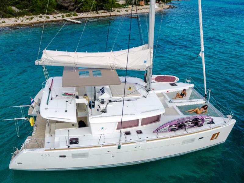 Book yachts online - catamaran - Lagoon 450 F Luxury - METRA  - rent