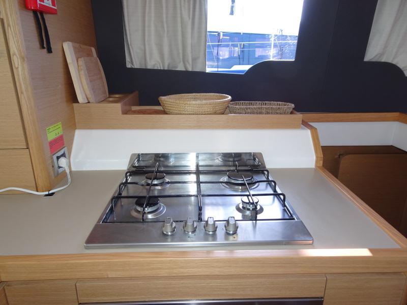 Book yachts online - catamaran - Dufour 48 Catamaran - NOX - BLUE HULL, AC+GEN., UNDERWATER LIGHTS - rent