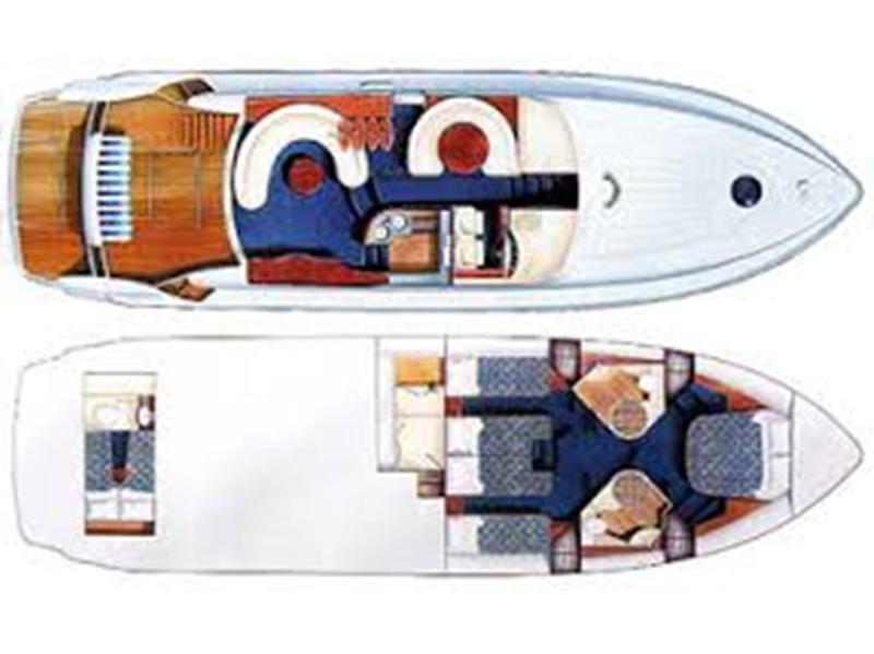 Book yachts online - motorboat - Fairline Squadron 55 - Queen - rent