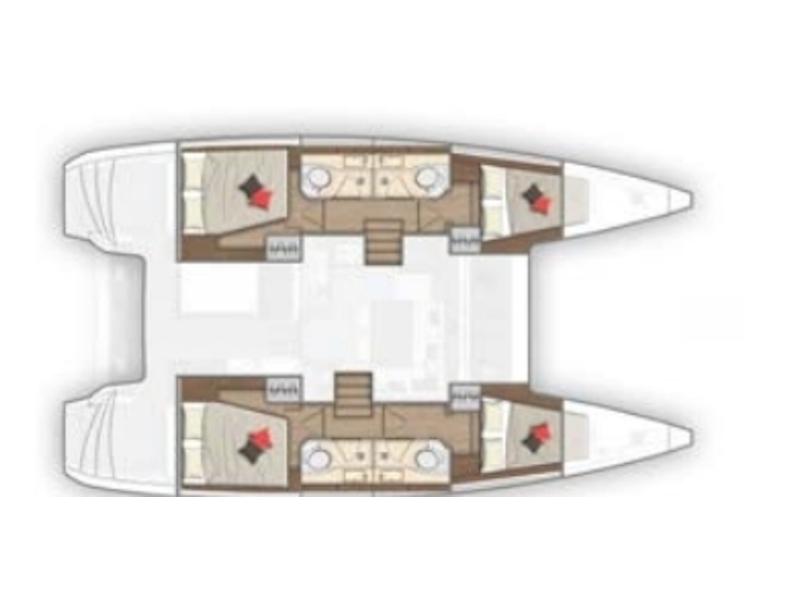 Book yachts online - catamaran - Lagoon 40 - Geo - rent