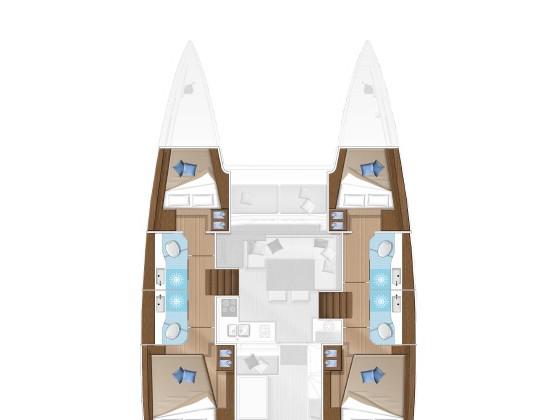 Book yachts online - catamaran - Lagoon 40 - Samanà - rent