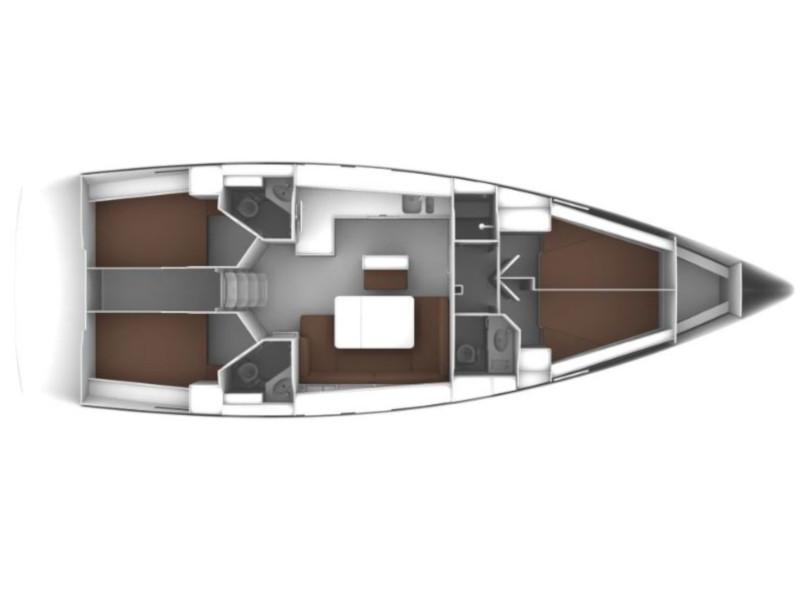 Book yachts online - sailboat - Bavaria Cruiser 46 - Rea - rent