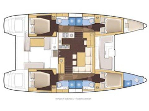 Book yachts online - catamaran - Lagoon 450 - MADAGASCAR - rent