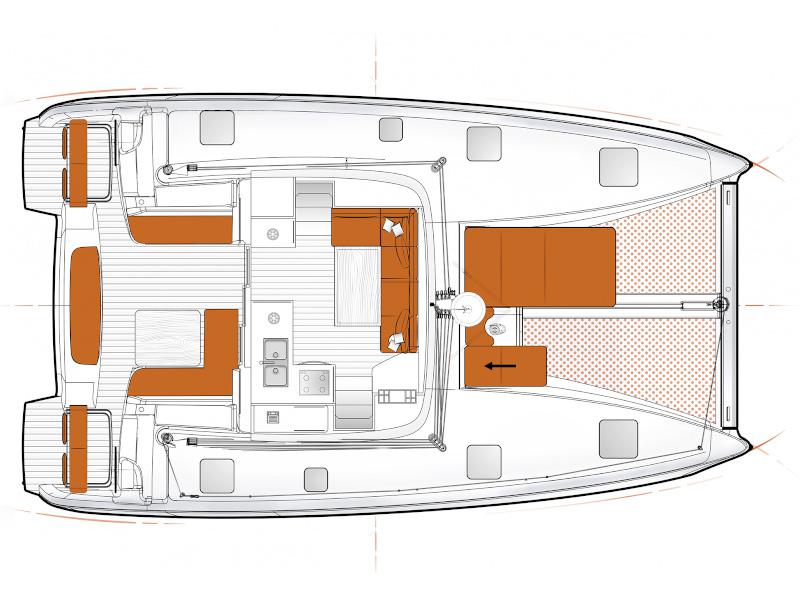 Book yachts online - catamaran - Excess 11 - PANCO - rent