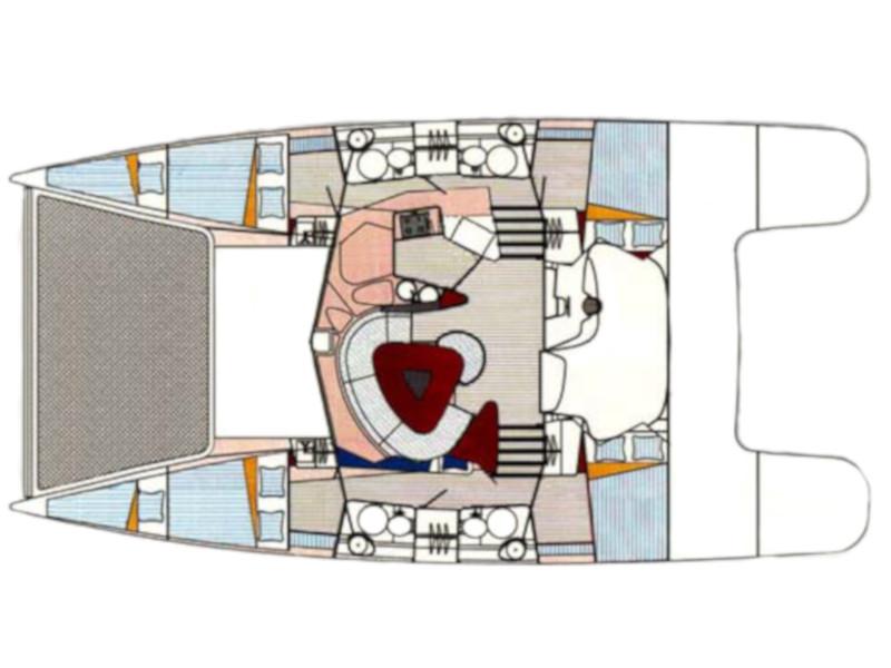 Book yachts online - catamaran - Bahia 46 - Cohiba - rent