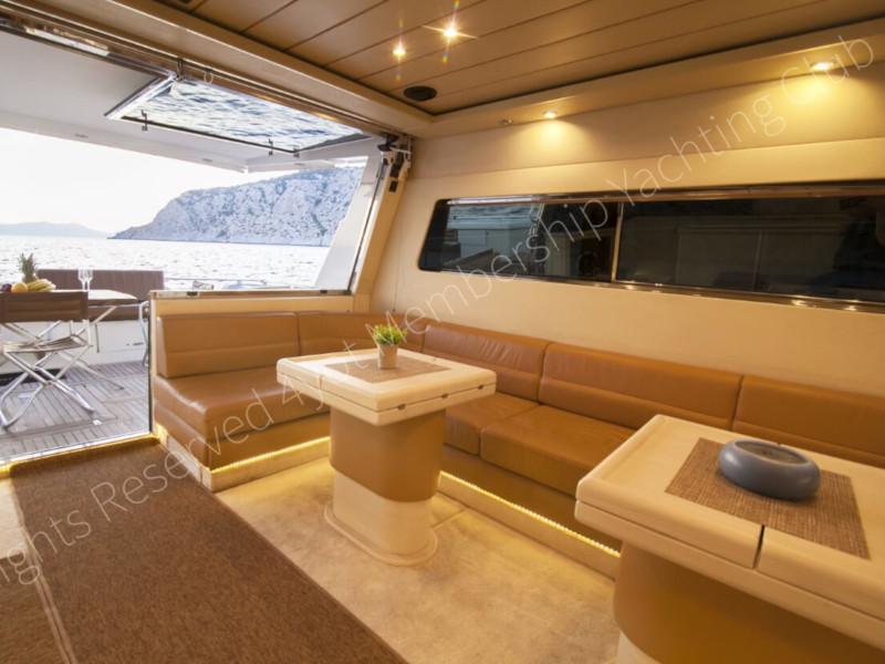 Book yachts online - motorboat - Ferretti 58/64ft - Alter Ego II - rent