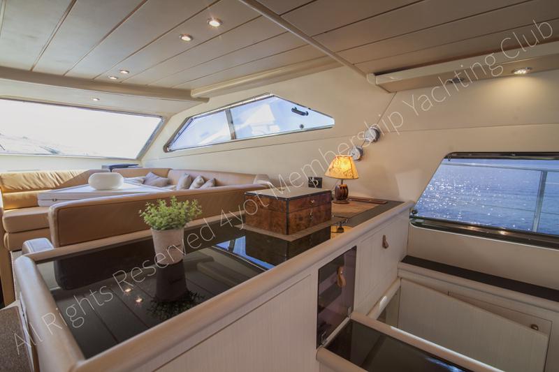 Book yachts online - motorboat - Ferretti 58/64ft - Alter Ego II - rent