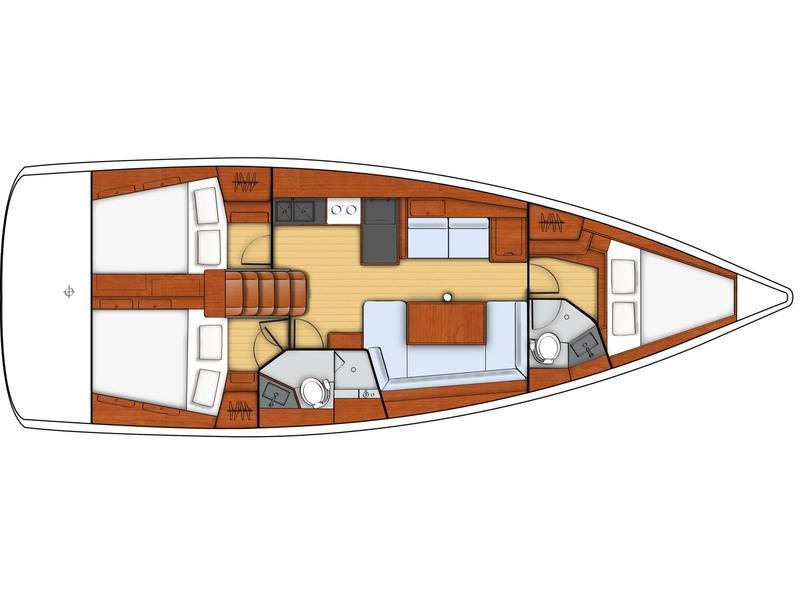 Book yachts online - sailboat - Oceanis 41 - ECSTASEA - rent