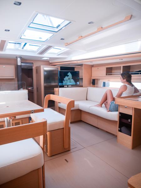 Book yachts online - sailboat - Dufour 56 Exclusive - Cavaliere CD(Ac+Gen+Wm+Bbq) - rent