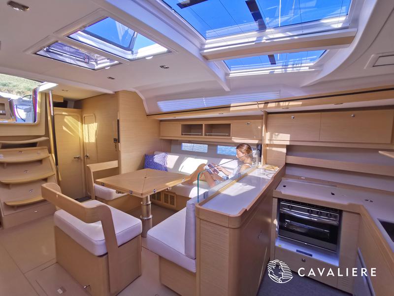 Book yachts online - sailboat - Dufour 56 Exclusive - Cavaliere CD(Ac+Gen+Wm+Bbq) - rent