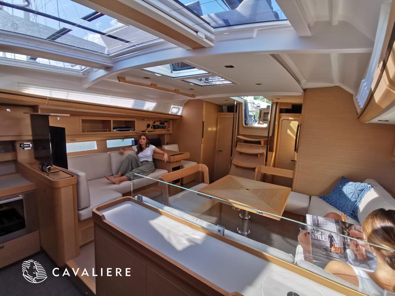 Book yachts online - sailboat - Dufour 56 Exclusive - Cavaliere CD(Ac+Gen+Wm+Bbq) - rent
