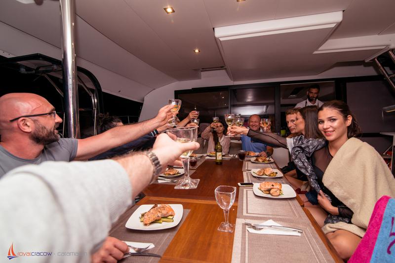 Book yachts online - catamaran - Saba 50 - Royal Cracow (crewed) - rent