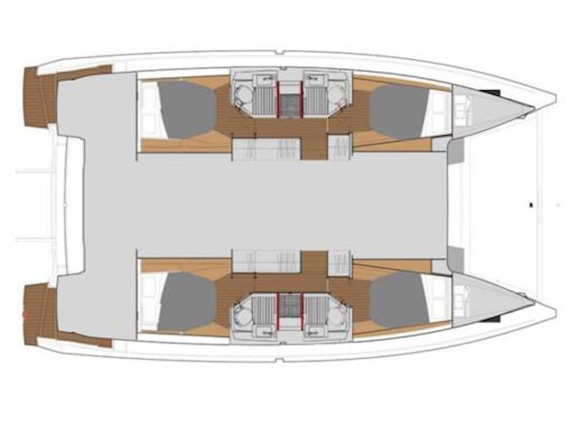 Book yachts online - catamaran - Astréa 42 - Dorella - rent