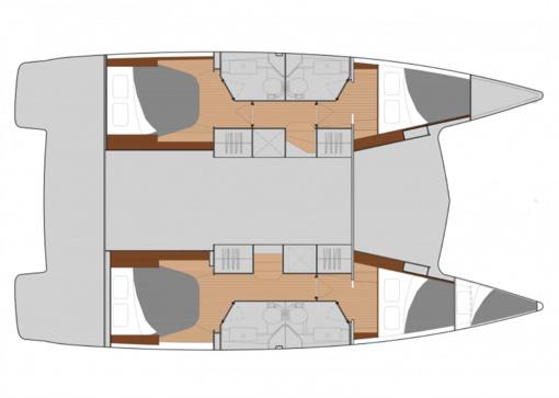 Book yachts online - catamaran - Isla 40 - SAM - rent