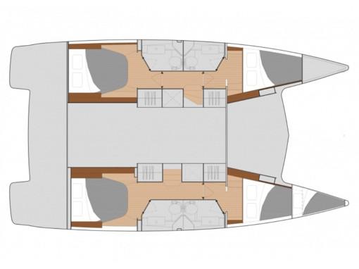 Book yachts online - catamaran - Isla 40 - SAM - rent