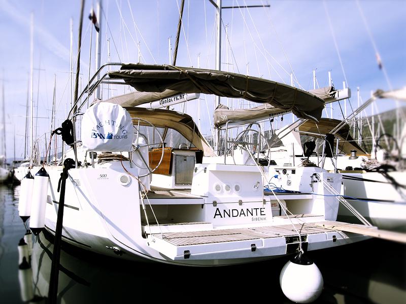 Book yachts online - sailboat - Dufour 500 Grand Large - Andante - rent