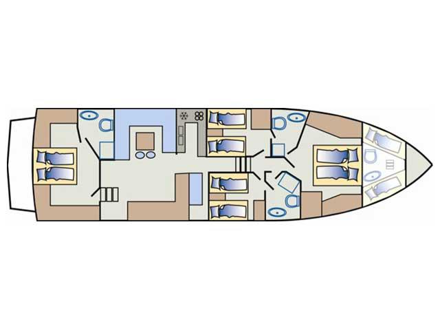 Book yachts online - motorboat - Yaretti 2110 - La Belle  - rent
