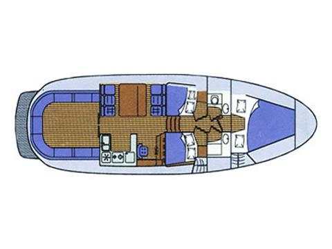 Book yachts online - motorboat - Adria 1002 - Karolina - rent