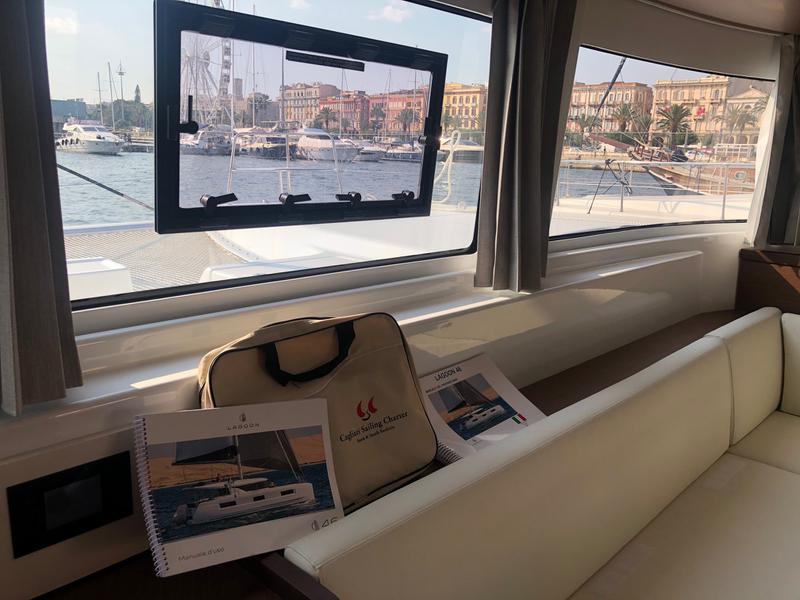 Book yachts online - catamaran - Lagoon 46 - Terra Sarda - air conditioned - - rent