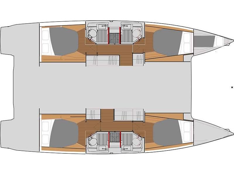 Book yachts online - catamaran - Astréa 42_2020 - SY_2062 - rent