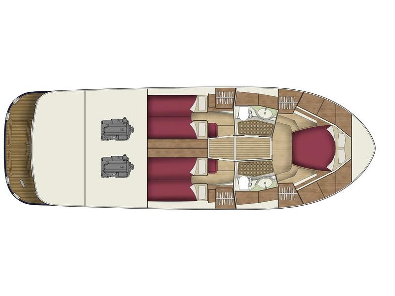 Book yachts online - motorboat - ADRIANA 44 BT (18) - ANAIS - rent