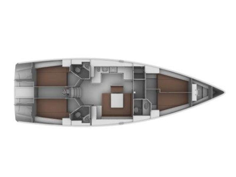 Book yachts online - sailboat - BAVARIA C 45 BT - BLUE DREAMS - rent