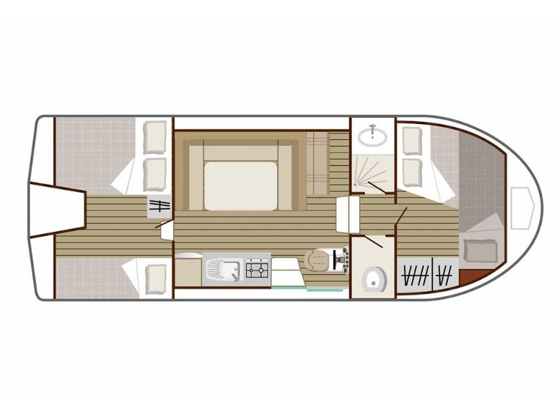 Book yachts online - motorboat - Riviera 920 - CHALLUY FR - rent