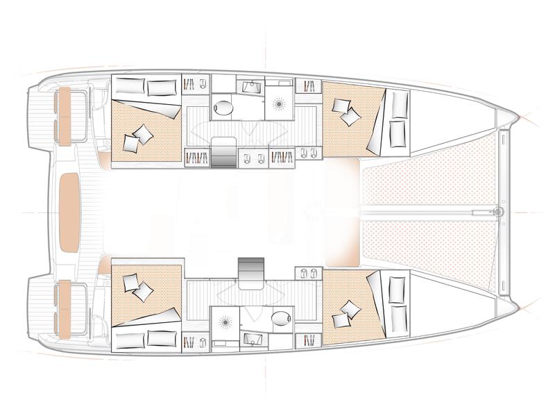 Book yachts online - catamaran - Excess 11 - Carmelina - rent