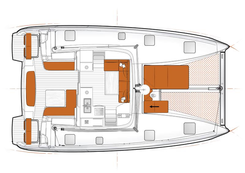 Book yachts online - catamaran - Excess 11 - Carmelina - rent