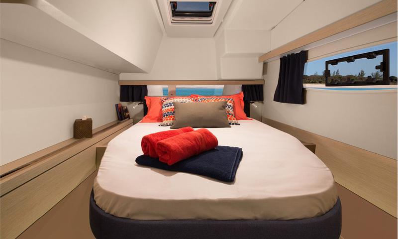 Book yachts online - catamaran - Lucia 40 - Infinite Blue - rent