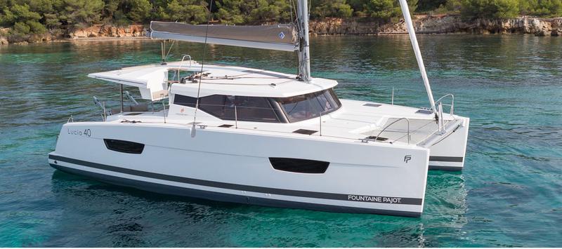 Book yachts online - catamaran - Lucia 40 - Infinite Blue - rent