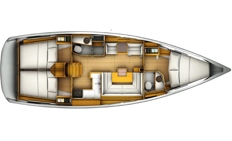 Book yachts online - sailboat - Sun Odyssey 419 - Weather or Knot - rent