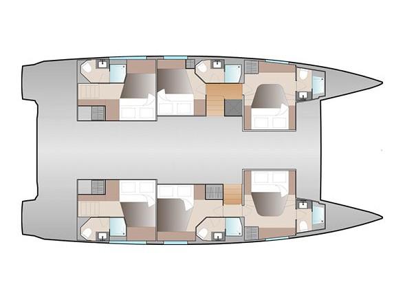 Book yachts online - catamaran - New 51 - Absolutely - rent