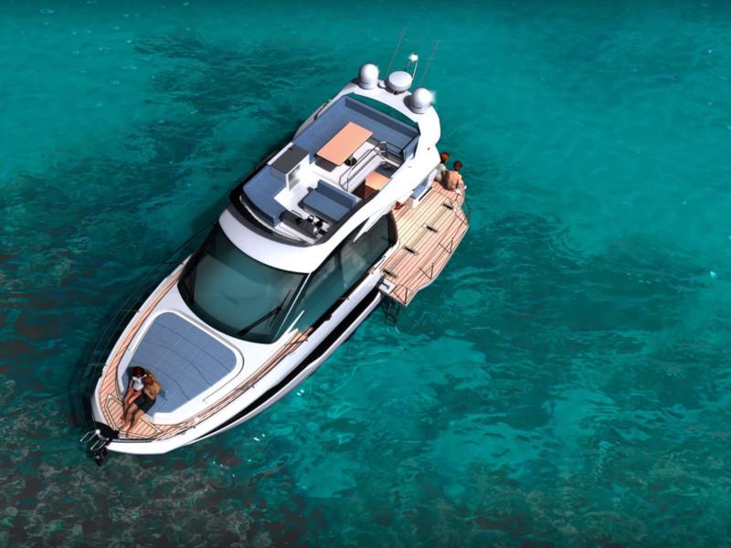 Book yachts online - motorboat - Galeon 400 Fly - Little Island - rent