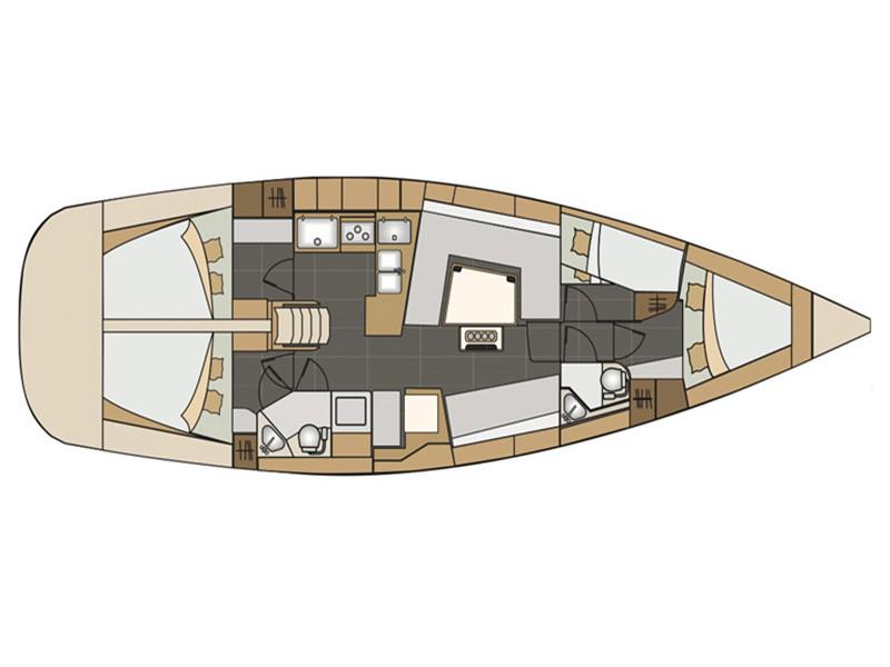 Book yachts online - sailboat - Elan Impression 45 - Betelgeuse (Electric Heads, Inverter) - rent