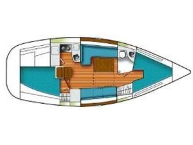 Book yachts online - sailboat - Catalina 309 - It's About Time - rent