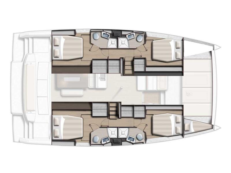 Book yachts online - catamaran - Bali 4.6 - Naya - rent