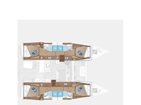 Book yachts online - catamaran - Lagoon 46 Fly - NEW LAGOON 46 - rent