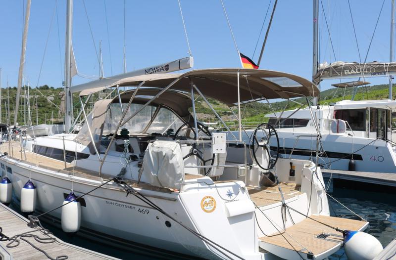 Book yachts online - sailboat - Sun Odyssey 469 - Nomia - rent