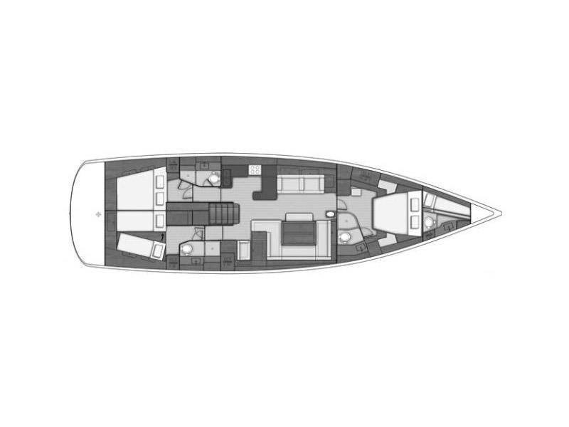 Book yachts online - sailboat - Oceanis 60 - Tourbillon (skipper obligatory) - NEW IN FLEET! - rent