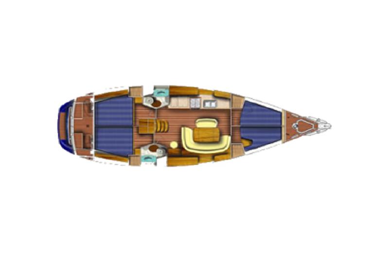 Book yachts online - sailboat - Sun Odyssey 45 - Aria  - rent