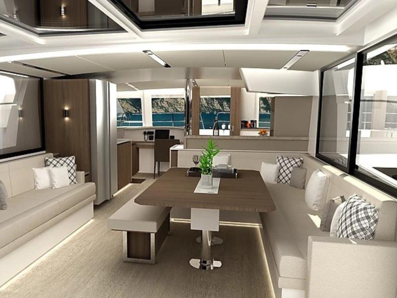 Book yachts online - catamaran - Bali 4.8 - Olea Crewed Elegant Pack - rent