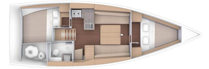 Book yachts online - sailboat - Dufour 360 Grand Large - Zion - rent