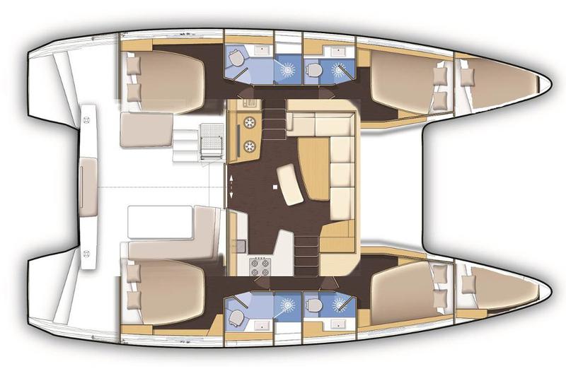 Book yachts online - catamaran - Lagoon 42 - Odessa - rent