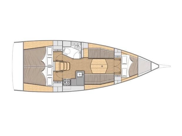Book yachts online - sailboat - Oceanis 34.1 - new Oc. 34.1  - rent